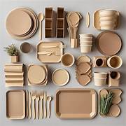 Disposable Paper Plates and Bowls
